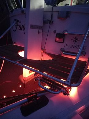 sailboat platform lights