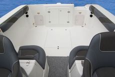Cockpit with infloor storage