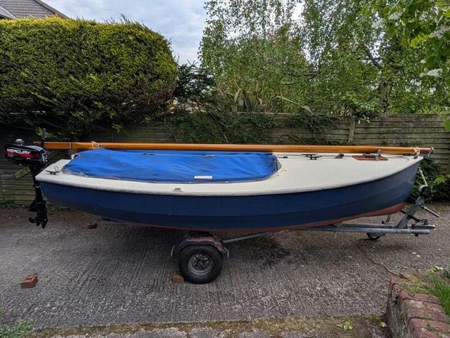 CORNISH CORMORANT - great roomy dinghy from Cornish Crabbers