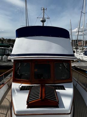 Main superstructure looking aft