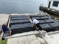 Cutlass Marine Pontoon Float, Houseboat, Mooring