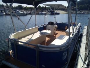 Aluminium ponton boats