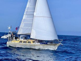 Aluminum Sailboat - long trip - 35 feet