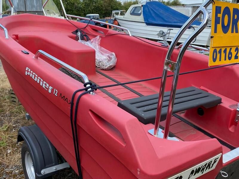 Pioner 12 Maxi with new trailer & new Mercury 6hp