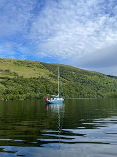 Trident 24 with 2025 Yanmar 1GM10. Triple keel