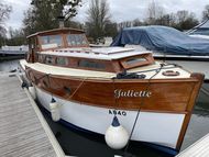 Classic motor boat
