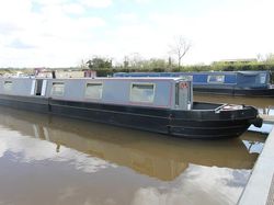 Queenie, a 55ft Traditional stern narrowboat built in 2001