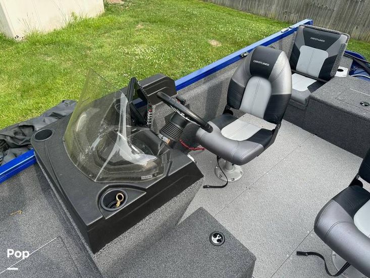 2019 Crestliner 1650 fish hawk sc platinum edition