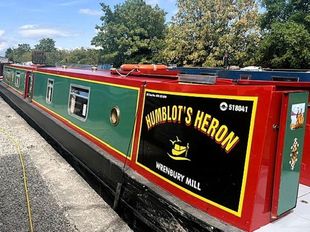 Humblots Heron-58ft 2009 Alvechurch Boat Centres 5 berth semi traditio
