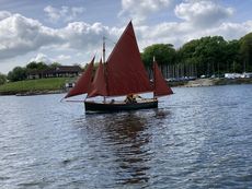 Kittiwake 14 day sailing boat, like Drascombe. Recent FULL restoration