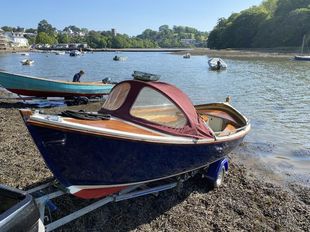 Unique, good looking double ended classic river  estuary boat