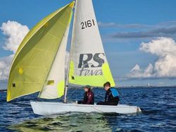 RS Feva Calshot Solent