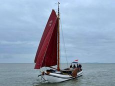 1905 Sailing barge - dutch Tjalk