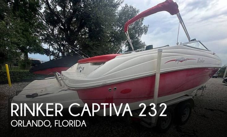 2005 Rinker captiva 232