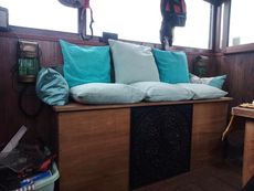 Dutch barge house boat coaster
