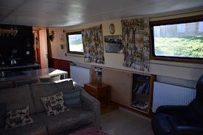 Lounge (view towards back of barge)