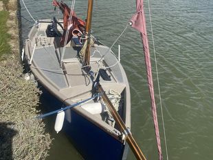 Cornish Shrimper 19 with road trailer