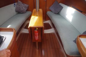 Fire extinguisher in Saloon