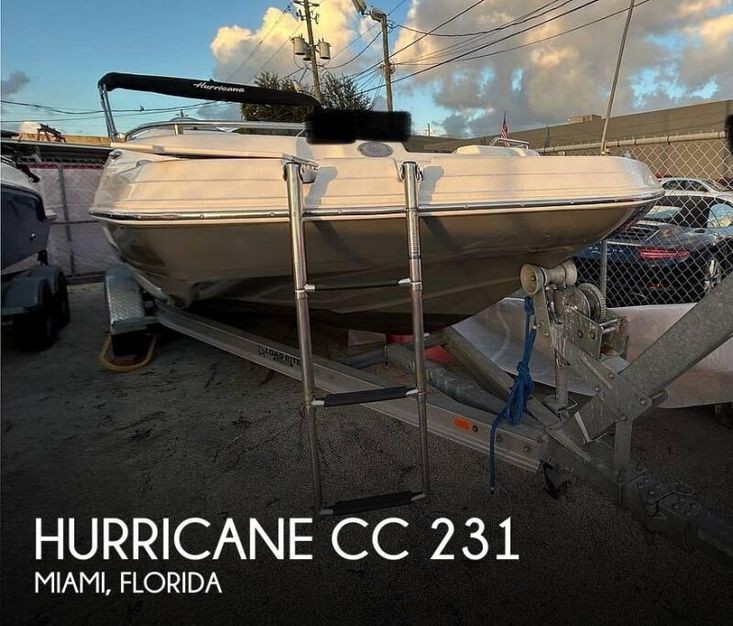 2018 Hurricane 231 cc