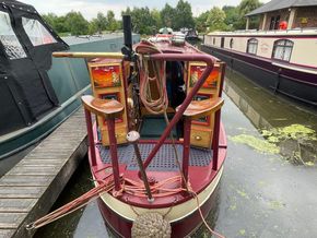 Narrowboat 57ft Trad Stern  - Stern