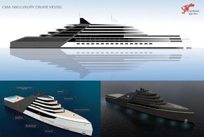 160.00m x 22.00m Giga Passenger Yacht – Prices from £161,000 Million