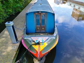 Narrowboat 57ft Cruiser Stern  - Bow