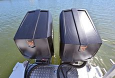 Vector 11 with OXE outboard diesel engines