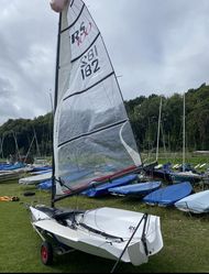 RS 100 sail no 182