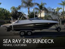 2016 Sea Ray 240 Sundeck