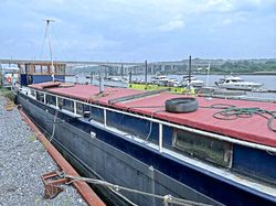 Beautiful Dutch Barge to Convert