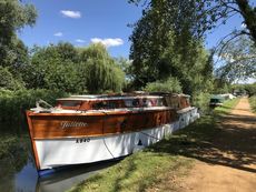 Classic motor boat