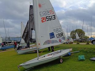 Laser dinghy
