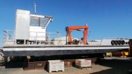Aluminium Self Propelled Crane Barge
