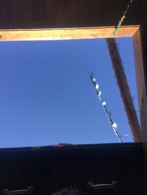 Wheel house roof hatch