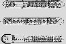 111m Floating Hotel / Berth Connected Vessel