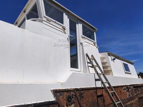 Barge 21m steel barge  - Coachroof/Wheelhouse