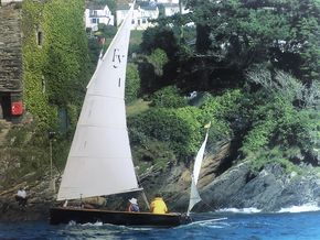 Entering Fowey harbour