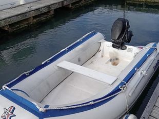 2.6 metre lobestar and 6hp outboard