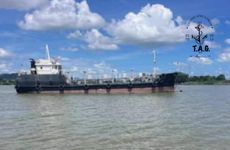 Small Coastal Oil Tanker 