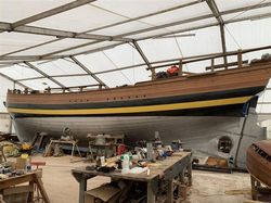 1995 18th Century Baltic topsail schooner