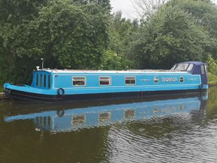 2006 Calder 57' x 10' 6" Widebeam Barge.