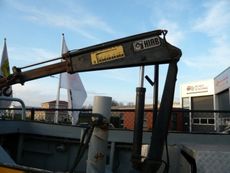 Open Tug with hydr. crane