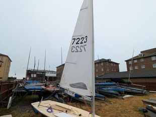 Laser 1 Dinghy Ready to Sail