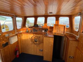 Custom Steel Beam Trawler Live aboard  - Coachroof/Wheelhouse