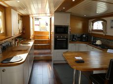 Iris 70ft x 12ft 2016 Widebeam Barge by Nottingham Boat Co