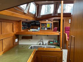 Galley viewing forward