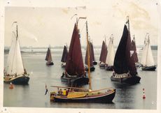 BEAUTIFUL 1904 SAILING BARGE - Dutch Tjalk