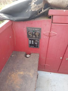 Control panel rear deck