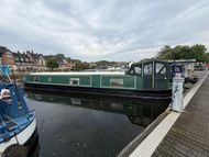 57ft Aqualine Wide beam Boat
