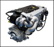 NEW FNM 42HPEP-350 350hp Marine Diesel Engine & Sterndrive Adaptor